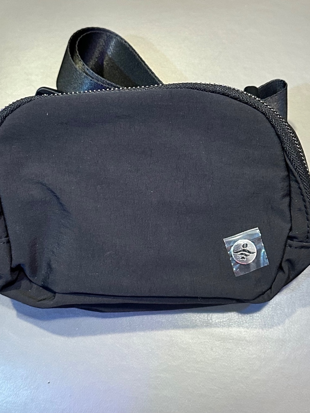Halara One Size Waist Bag Belt Bag Crossbody Athleisure Travel Sporty Black NWOT